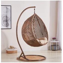 Modern simplicity single seat swing chair wicker single hanging chair