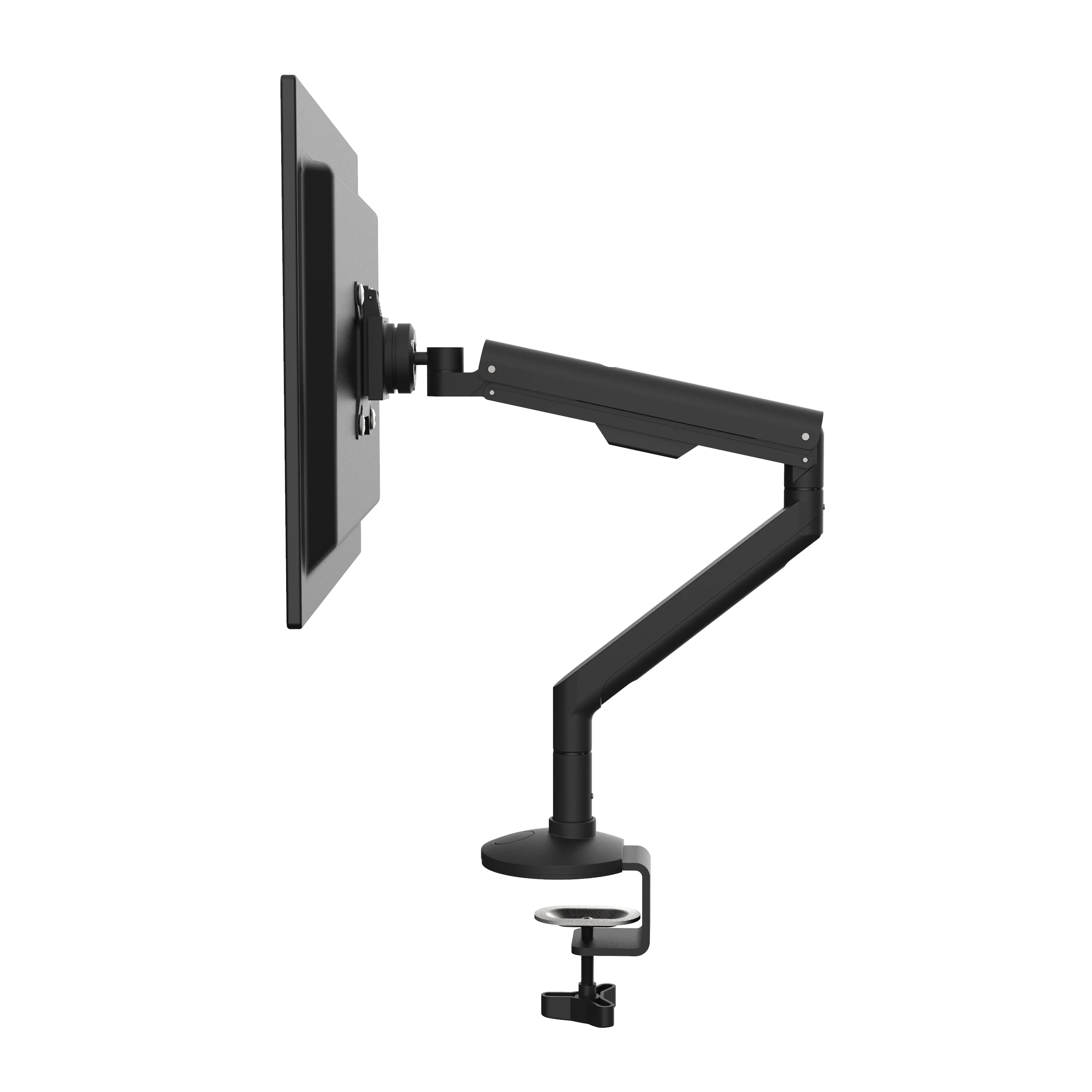 Factory direct supply desktop computer monitor stand arm rotating telescopic desktop base single arm LCD stand