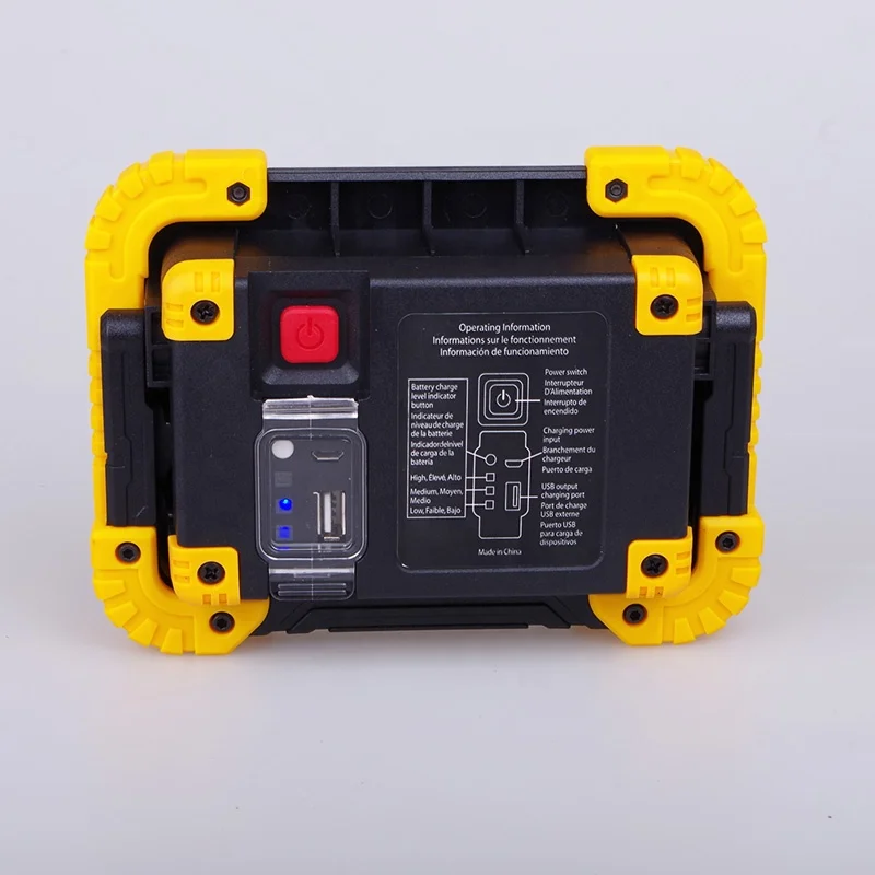 
Multifunction COB LED USB Rechargeable 10w Led Car Repairing Work Lamp With Power Bank Function 