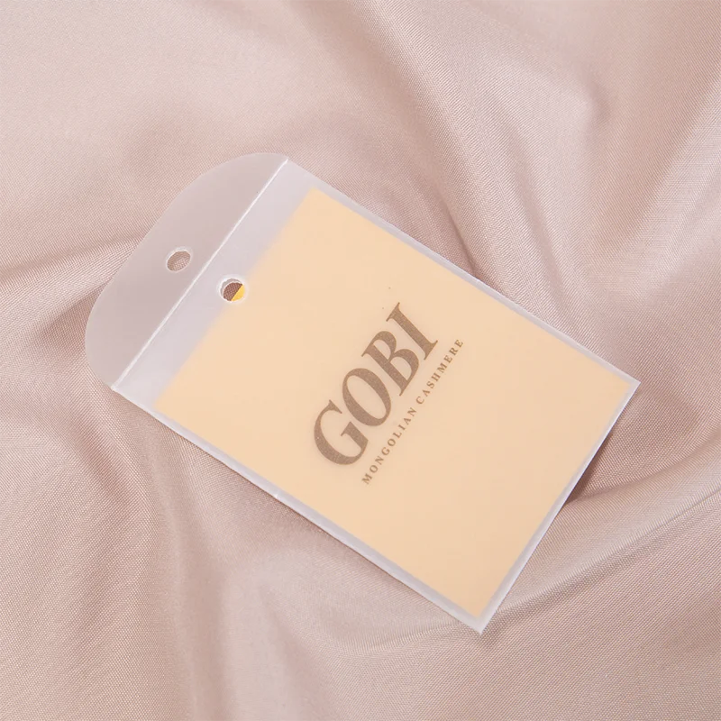 Semi Transparent Custom Logo Glassine Paper Envelope Garment Spare Button Bag
