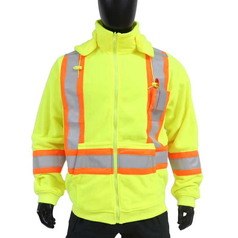 Waterproof Lightweight Softshell High visibility Construction Safety Reflective Jacket