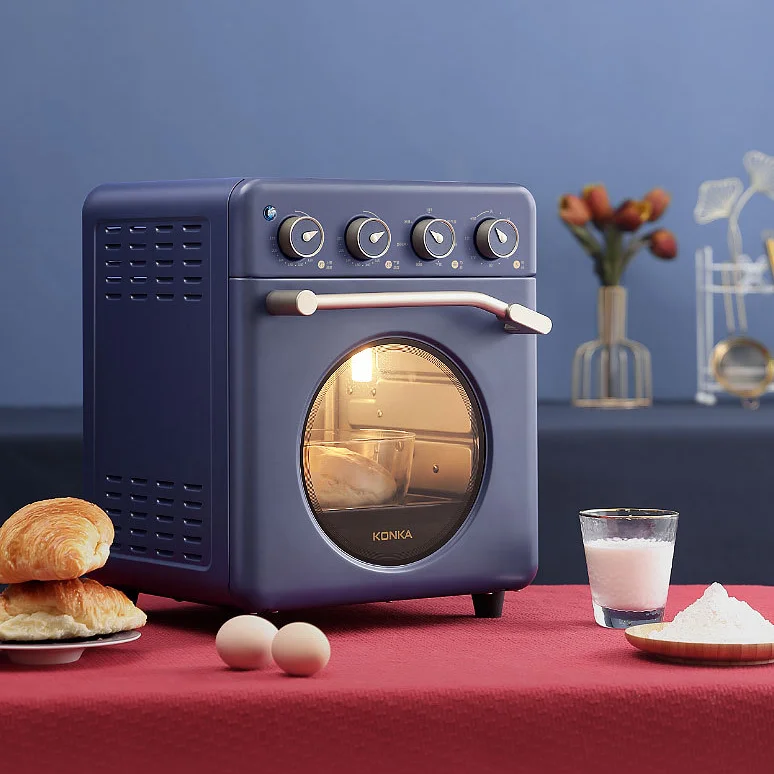 Multi Function Home Electric Oven Oil Free Smart Portable With Timer Visual Window Air Deep Fryer Pressure