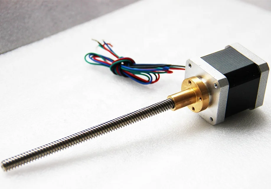 42mm NEMA 17 External Non-captive Lead Screw Stepper Motor Linear Actuator