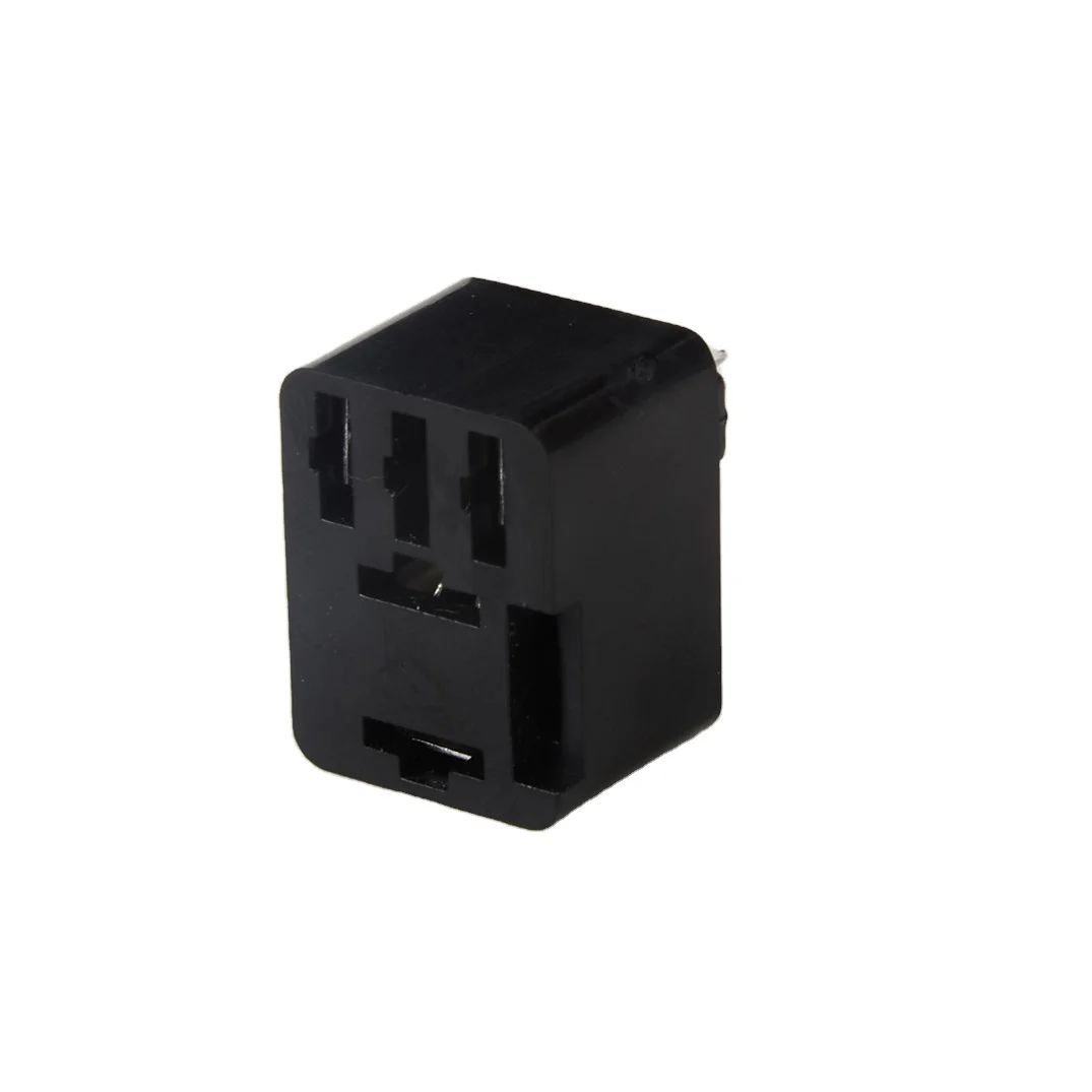 Hot Sale Good Price Sealing Waterproof DC12V-24V 0.1/20A Standard Relay Socket Automotive 4 Pin 20 Amp