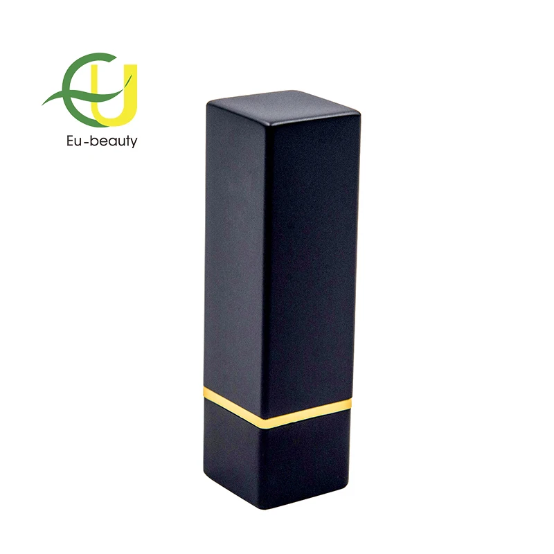 High-grade black magnet metal  lipstick tubea or lip balm container