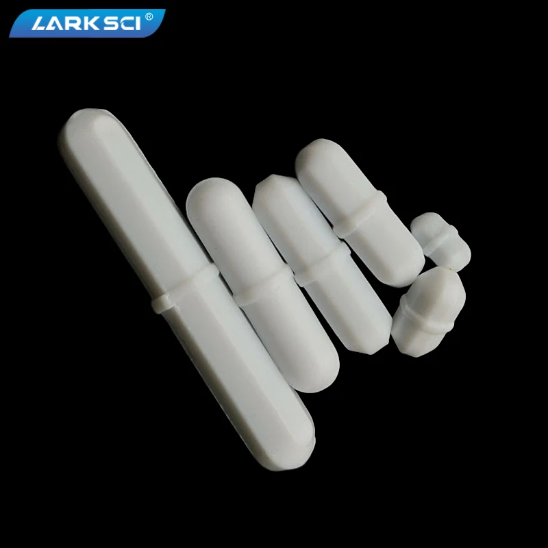 Larksci Laboratory Use Tapered PTFE Magnetic Stirrer Stir Bar Magnet