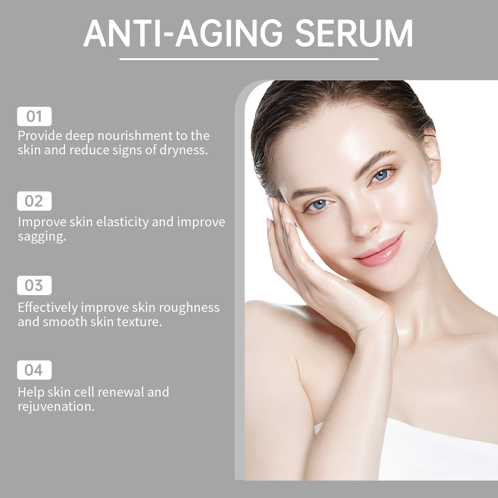 Anti-aging roller micro-needle facial essence anti-wrinkle moisturizing firming light lines nourishing anti-aging skin care set