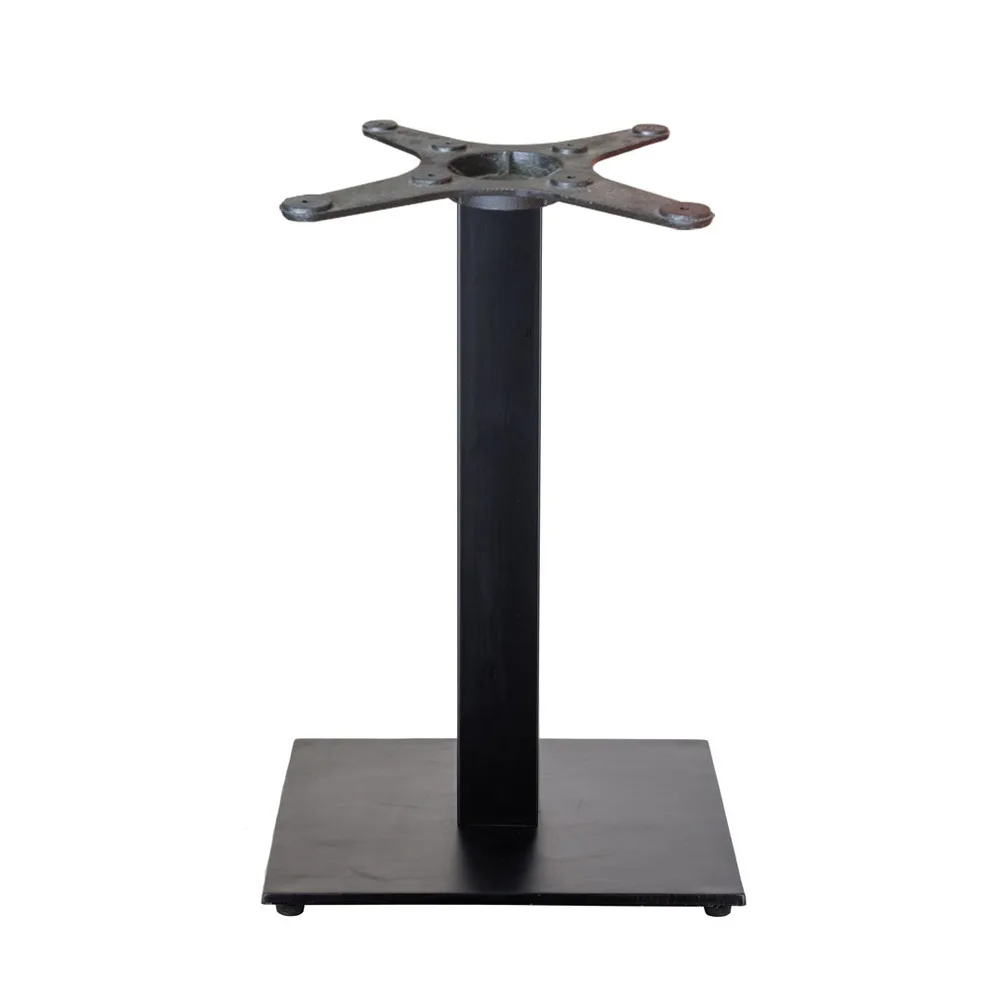 Vintage steel coffee table base cheap metal dining table base high bar table base