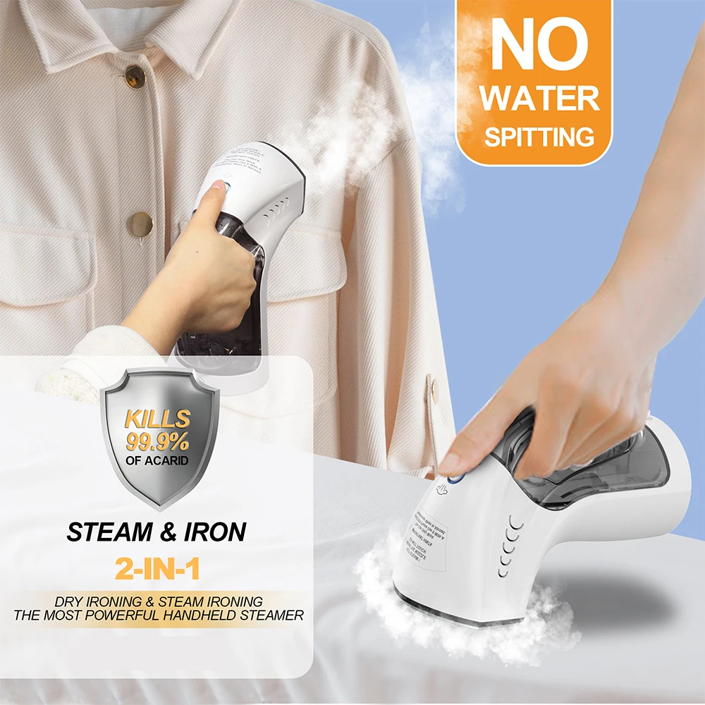 Lescolton home appliance handheld garment steaming iron home use portable steam iron