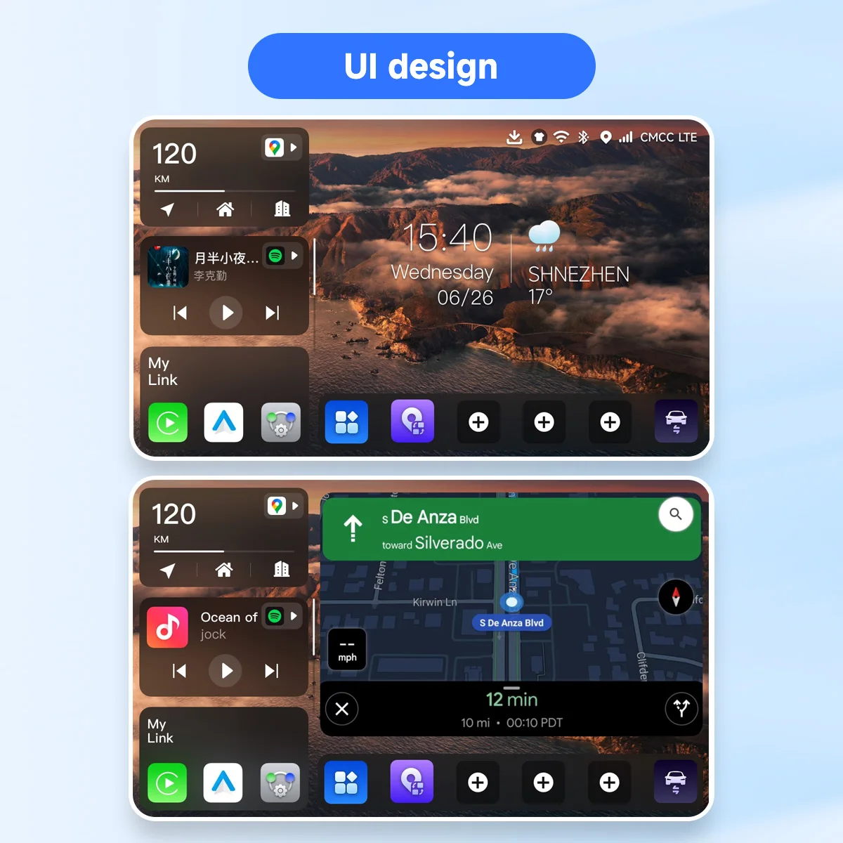 2024 the Magic Box Wireless CarPlay Android AUTO Multimedia Video Box 4G Cellular,QCM6125,8 core Android 13,Built-in Navigation