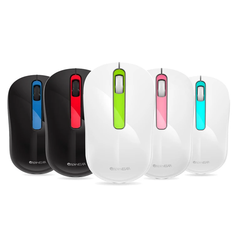 E2 2.4Ghz Wireless Optical Mouse Home Office Business Notebook Desktop Computer Wireless Flat Gaming mouse