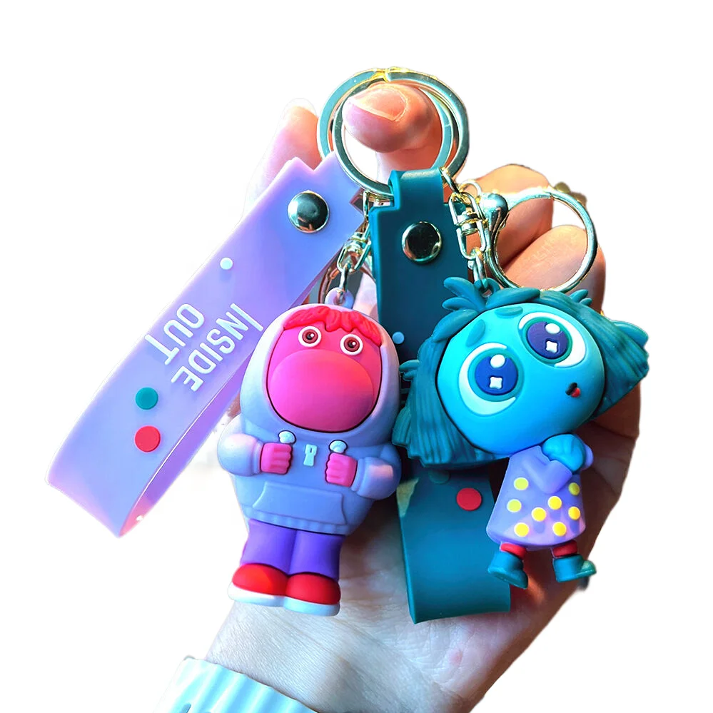 Комедия Фэнтези Приключенческий Анимационный фильм наизнанку 2 игрушка брелок рекламный оптом силиконовый ПВХ аниме Брелки Аксессуары