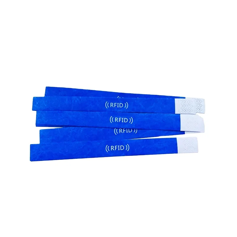 RFID браслет для больничного использования 13,56 МГц Nfc бумажный браслет/браслет для отслеживания пациента