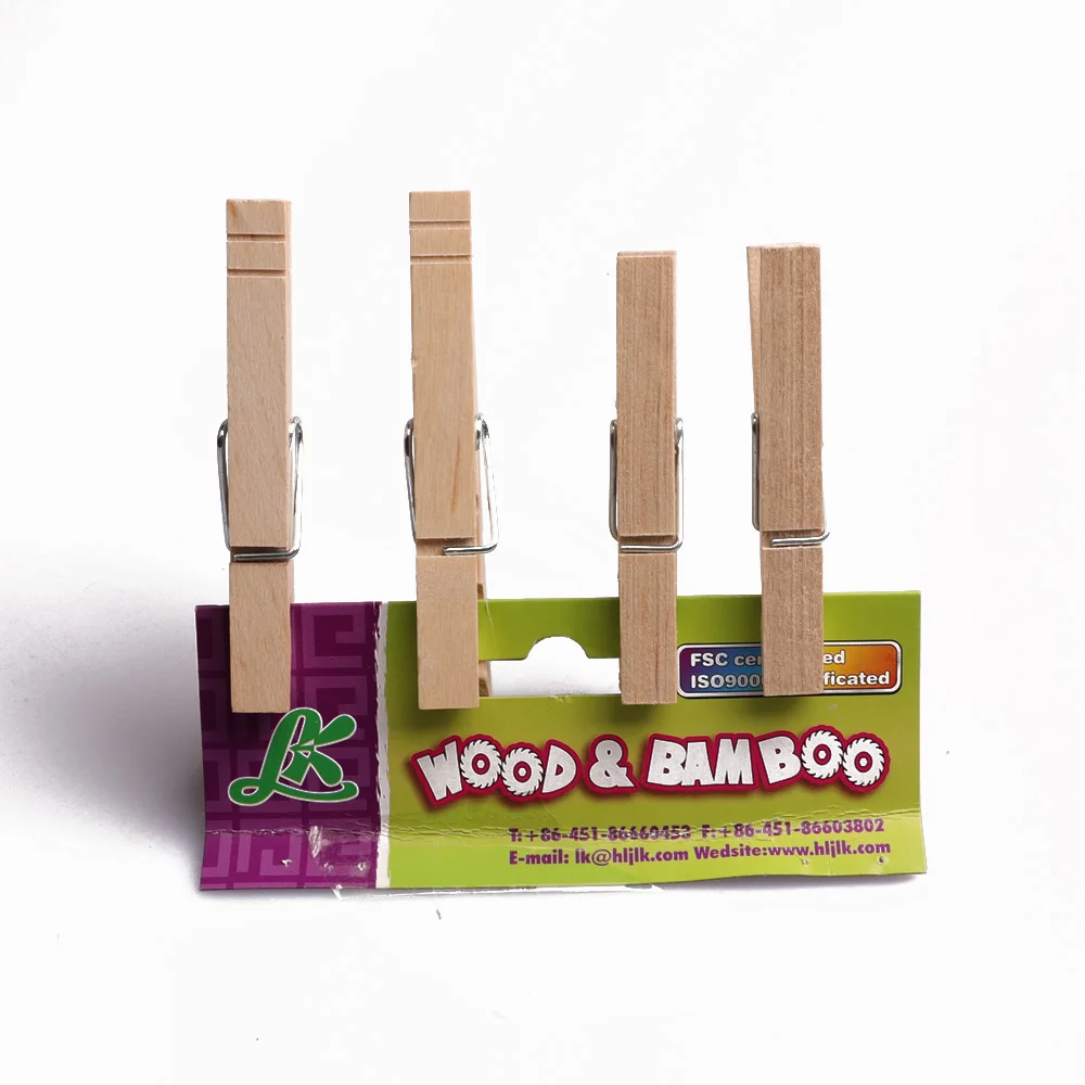 wooden clothe pegs birch wood mini pegs colored pegs DIY toys