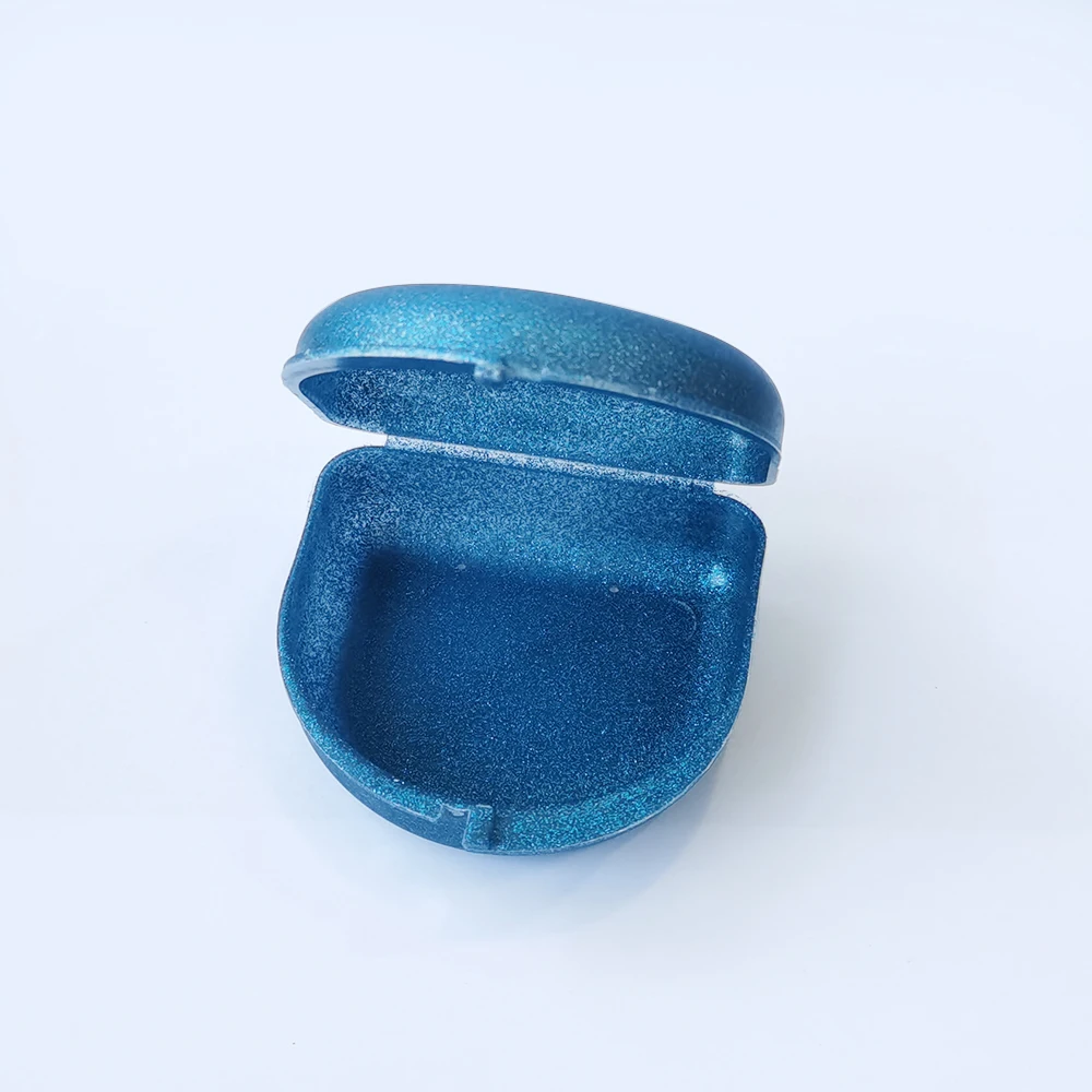 Пластиковый фиксатор для зубных протезов с логотипом на заказ невидимый футляр хранения ортодонтических скоб шлифовка зубов универсальная гигиена полости рта