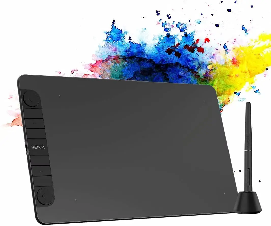 VEIKK VK1060PRO 10 x 6 Inch 8192 Levels Battery-free Pen lcd Display Drawing Tablets Writing Pads for designers