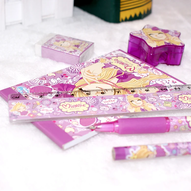 Contains Convenience Notebook And Writing Pen Cute Back School Supplies Art Stationery Set for children