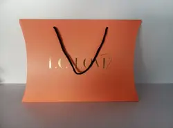 Paper Pillow Box With Handle