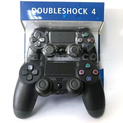 With Logo gamepad ps 4 game controller for ps 4 wireless remote control joystick 62 colors pc dual motor vibration controller