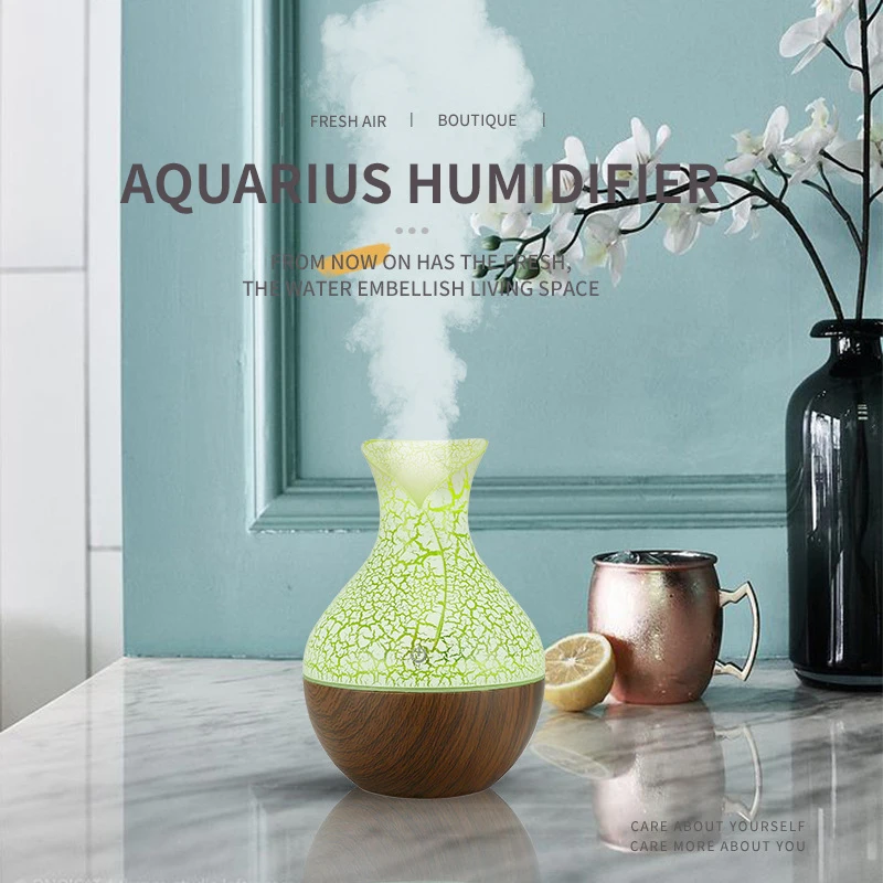 Creative Color Gradient Essential Oil Diffuser Multifunctional Home Low-Noise Diffuser Air Purifier humidifiers