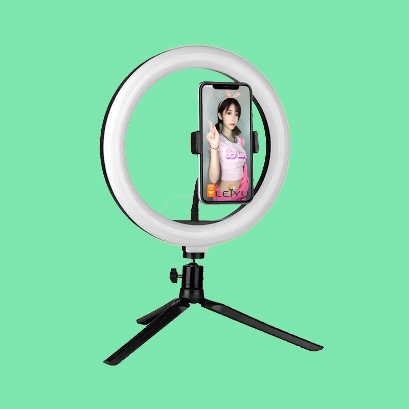youtube video lphotography 10inch selfie LED ring light with tripod stand  ring light for sale  phone holder