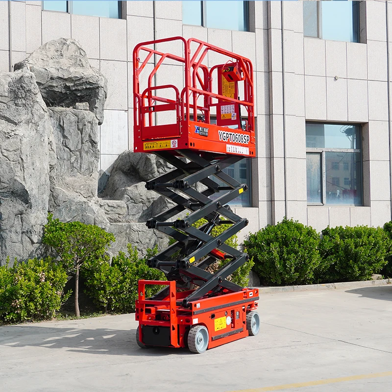 200kg 500kg hydraulic lift platform platform vertical lift mobile China