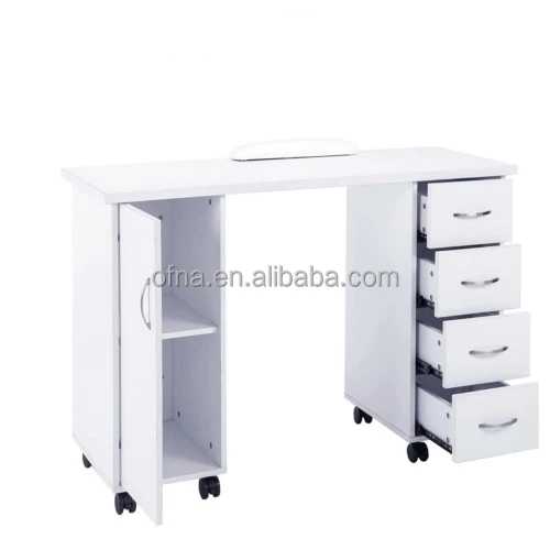 Nail Art Equipment Modern Design Manicure Nail Table Beauty Salon Desk Nail Makeup Desk Salon Furniture