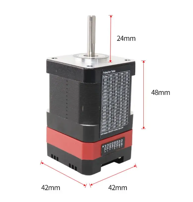 NEMA 17 ESS42 small servo stepper motor with encoder High Speed 3000