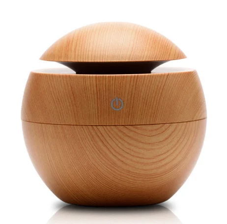 Classic 130ml Portable Essential oil Diffuser  mist Room Usb  Cute wood grain office home car Mini Humidifier