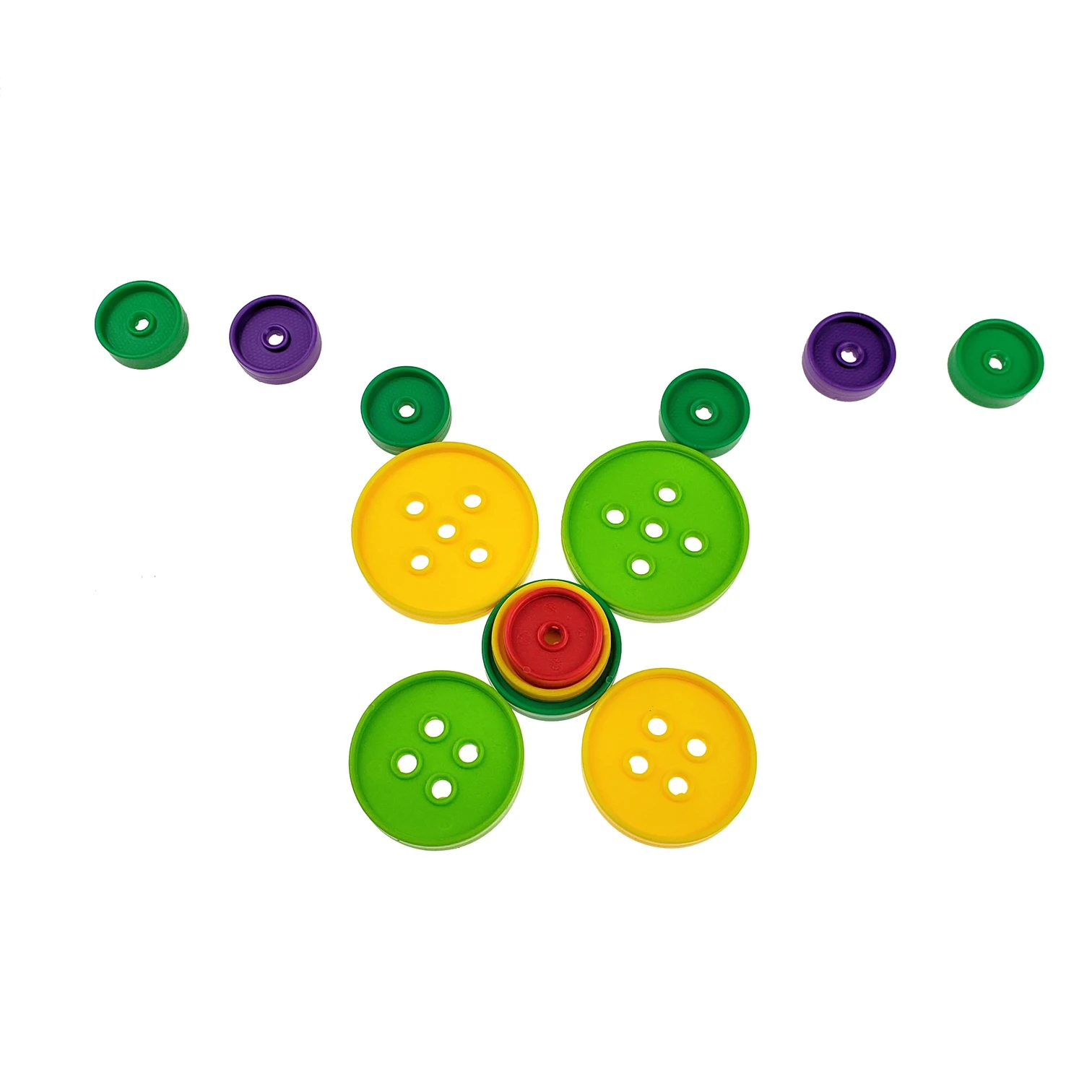 Kids diy plastic puzzle changeable bricks toy building blocks toy unit