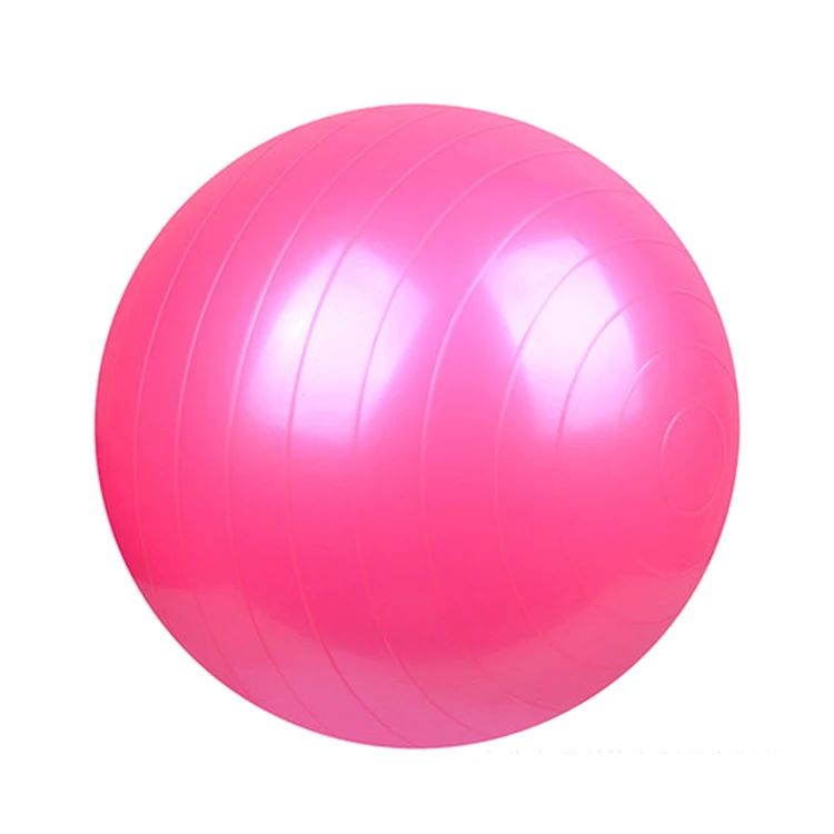 Jointop Fitness Anti-burst Swiss Ball Exercise Pink Color Gym Ball