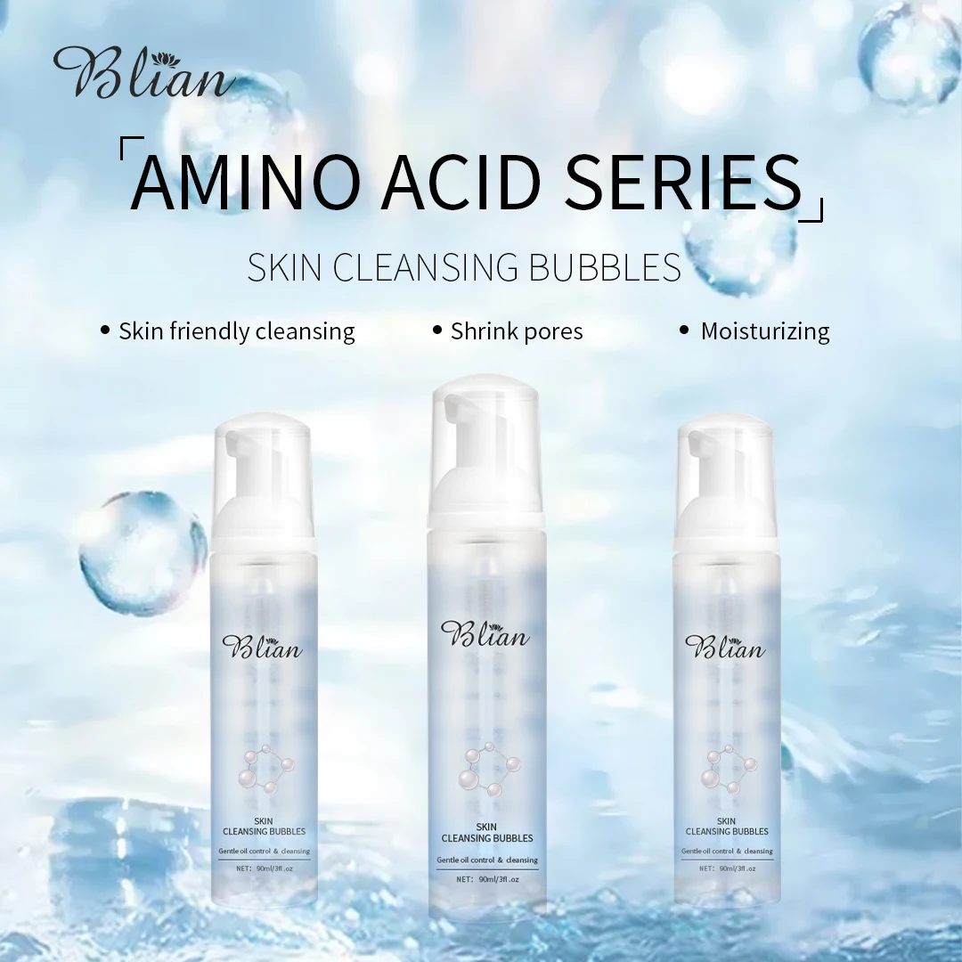 Best Gentle Foam Face Wash Vitamin C Amino acid Foaming Facial Cleanser