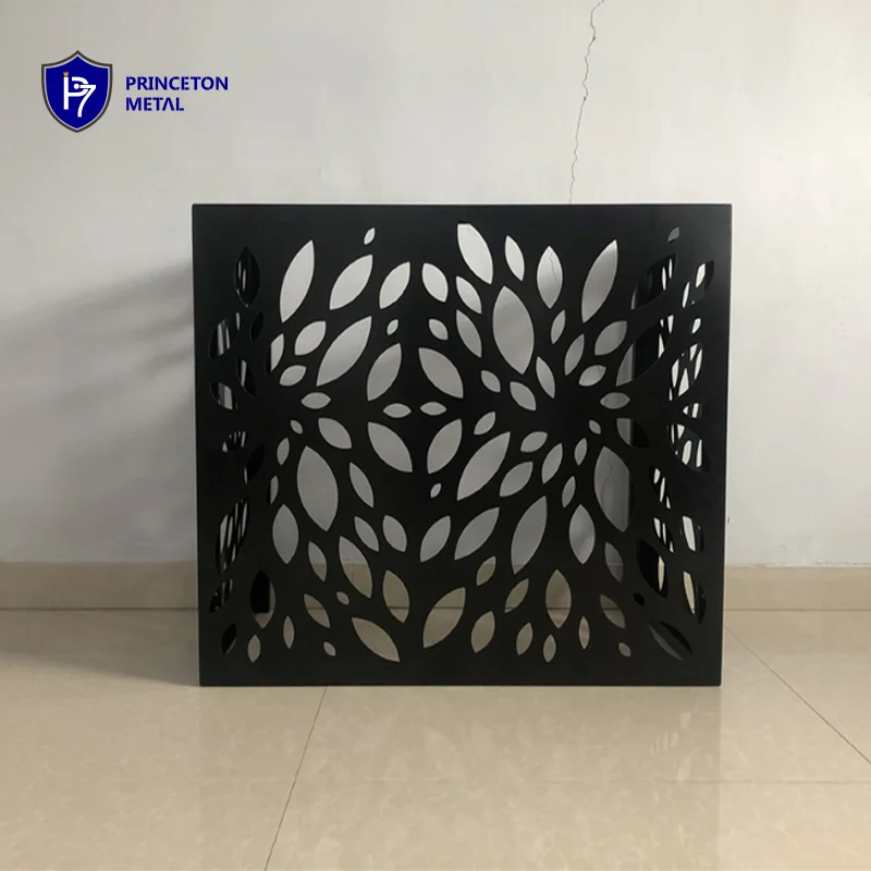 Customized decorative laser cutting metal aluminum air conditioner covers