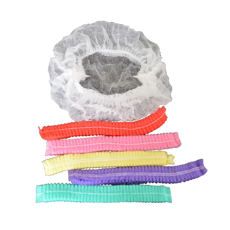 
cheap price products non woven mop caps manufacture disposable clip caps with different color 