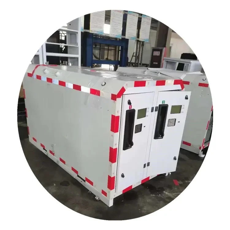 2000l Mini Portable Containerized Gas Petrol Service Equipment Mobile Fuel Stations Portable Fuel Station