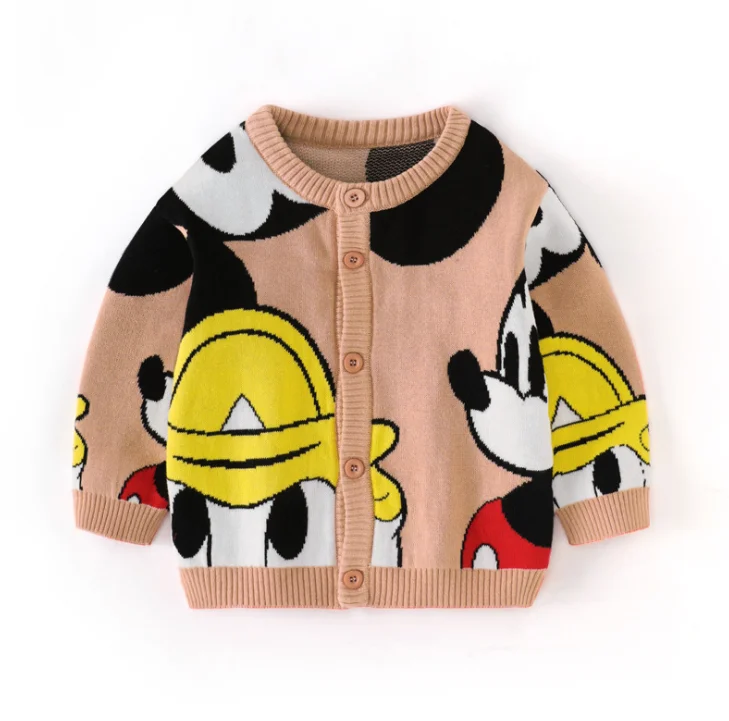 
File Cartoon Character Cotton Quality Baby Sweater 