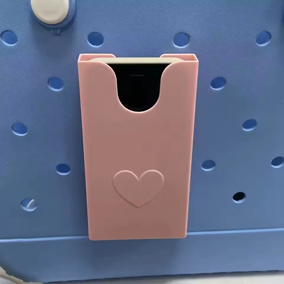 Wholesale 2024 Durable Waterproof Eva Beach Bog Tote Bag Accessories Cell Phone Holder For Bogg Bag