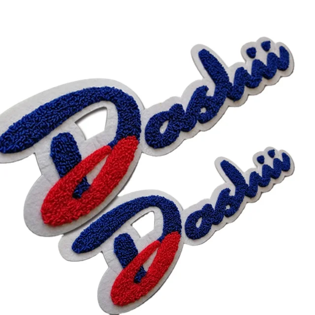 Good quality factory directly custom kitty chenille patches iron on patch china embroidery for sale