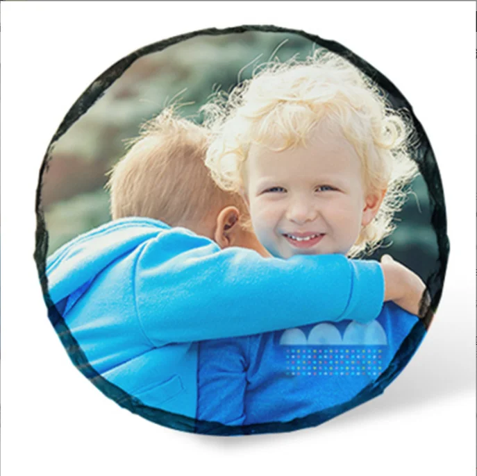 Square rock slate sublimation stone photo panel blanks