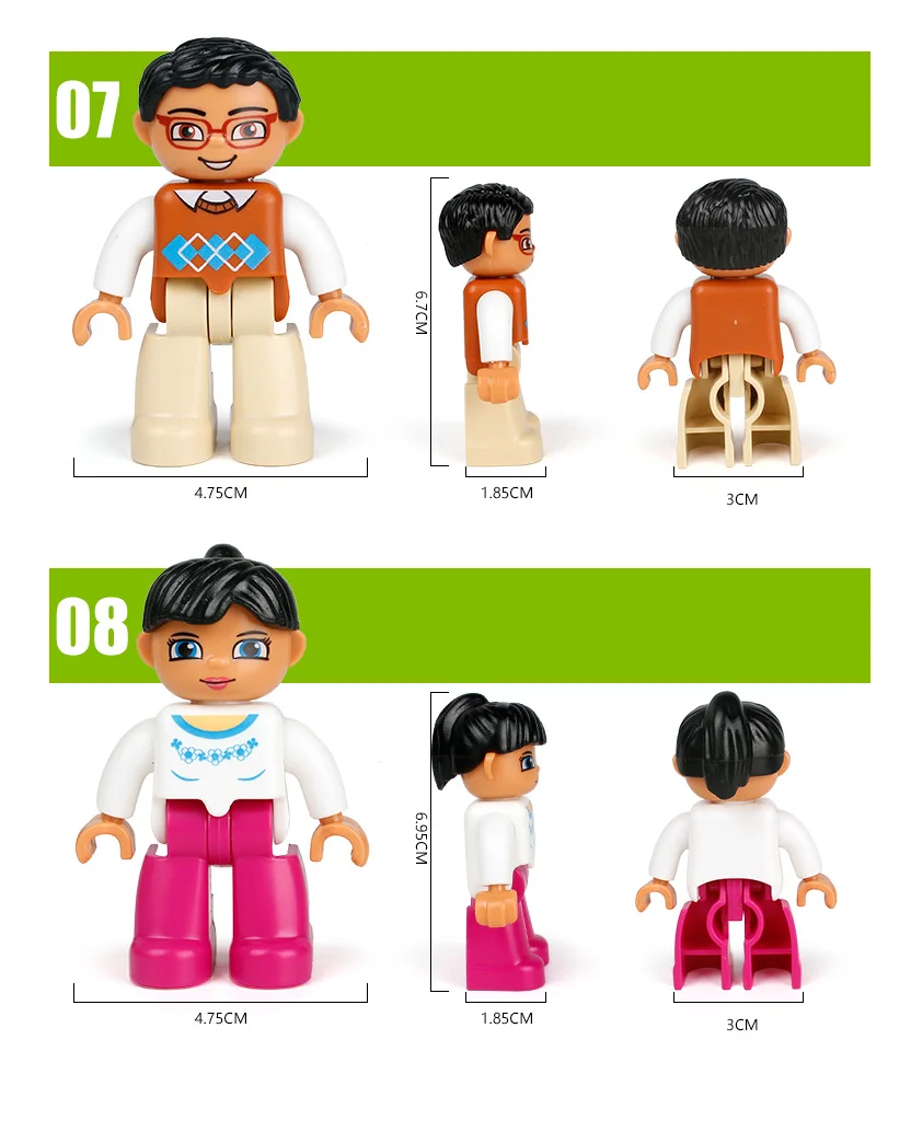 Mini Action Figures building block doll block figure toys