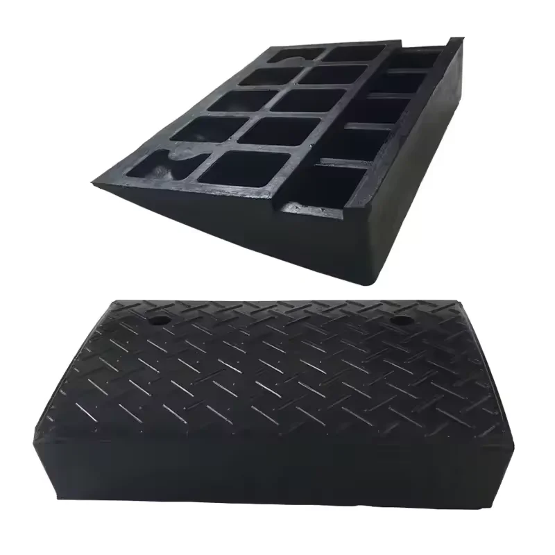 Popular High Loading Capacity Ramp Car Heavy Duty rubber Driveway Ramp for Car Forklifts Trucks Buses For Road