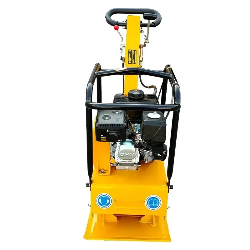 Small Mini Plate Compactor With Petrol Engine heavy manual gasoline vibration rubber dirt plate compactor