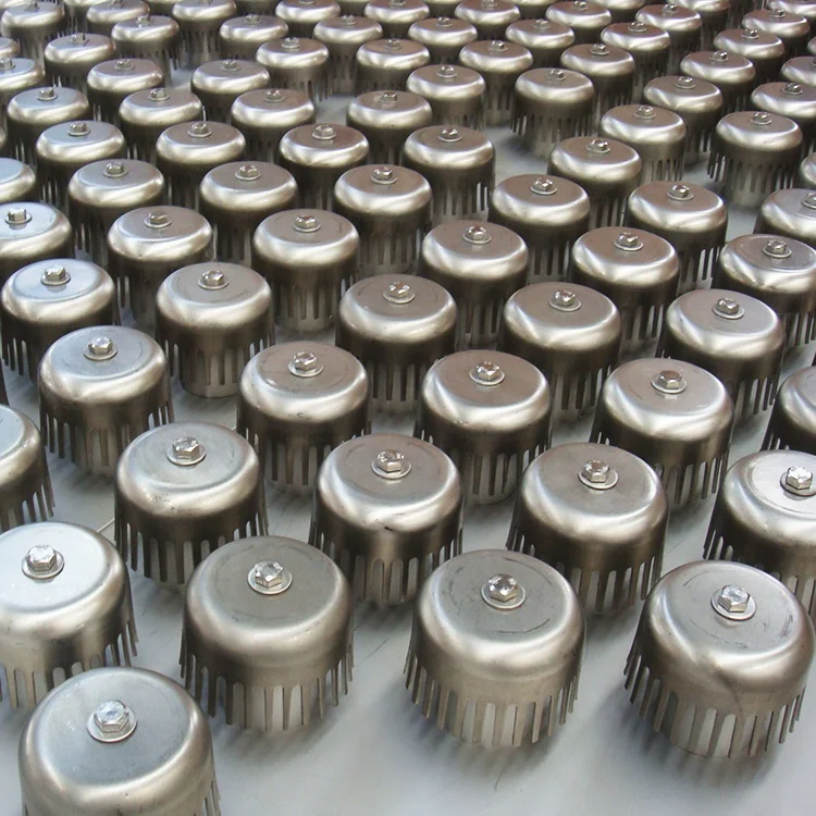 316L Metal  DN100 Bubble  Cap for Distillation Tower