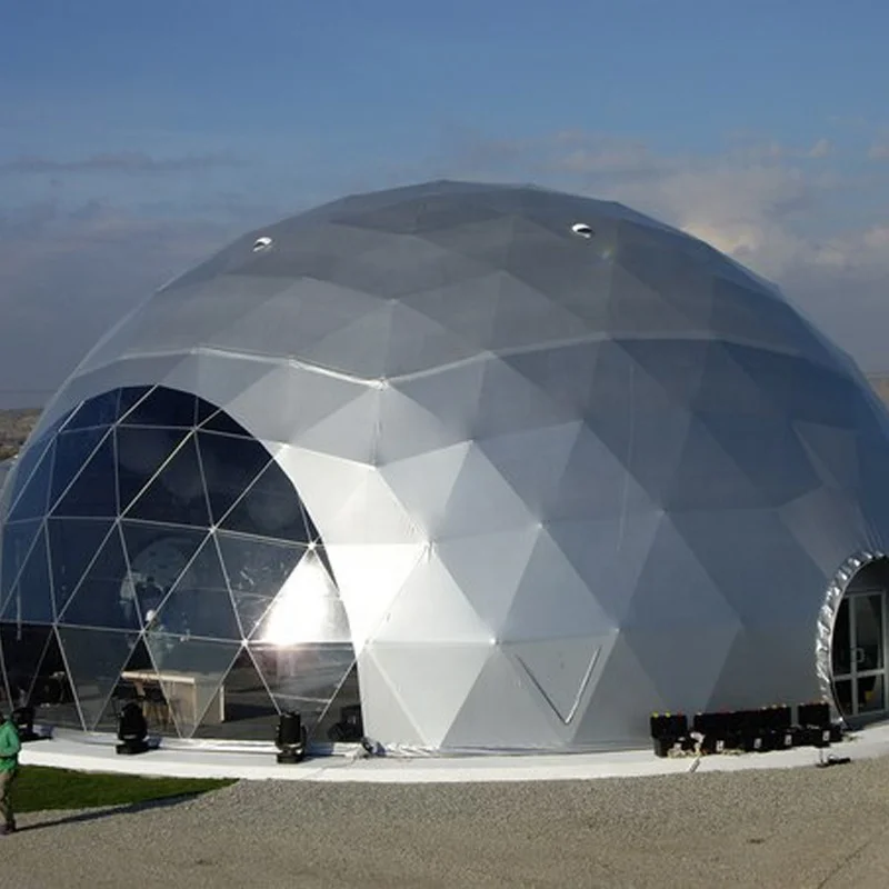 Large 20m Sound Proof Dome Exhibition Tent For Wedding And Celebrations Party Event Dome Tent
