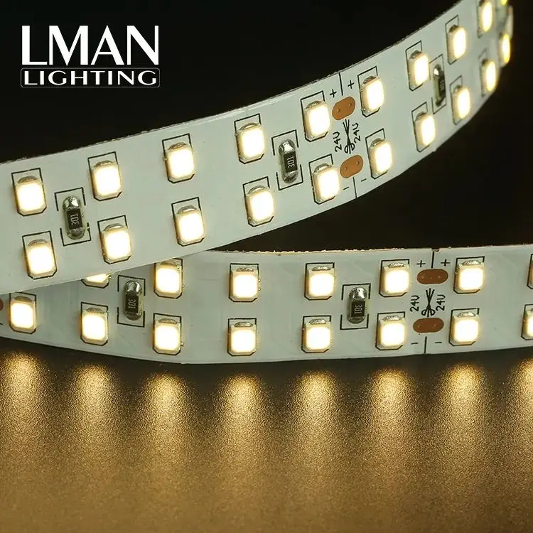 Zhongshan OEM ODM Supplier Custom IP20 SMD 2835 240leds/m DC 24V 20W LED Light Strip