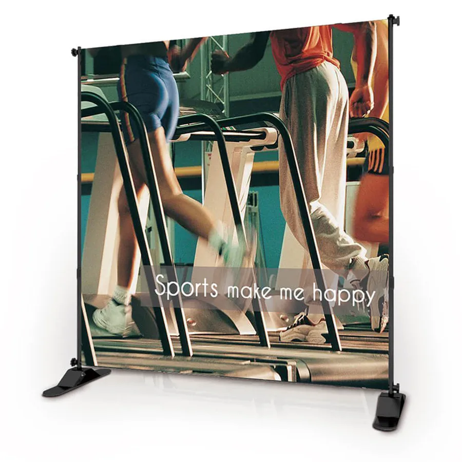 
Custom Logo Stretch Advertising Booth Backdrop Portable Step And Repeat Banners 