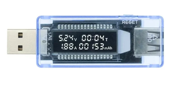 Voltage Meters Current Voltage Capacity Battery USB Tester Volt Current Voltage Doctor Charger Capacity Tester Meter Power Bank