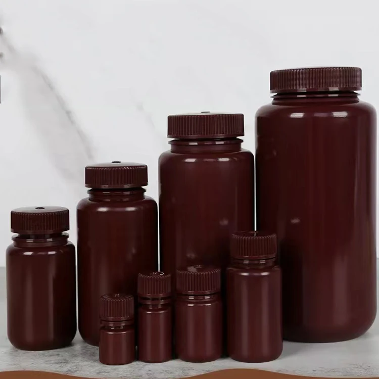Free Samples Laboratory Reagent bottle plastic Chemical Storage reagent bottle