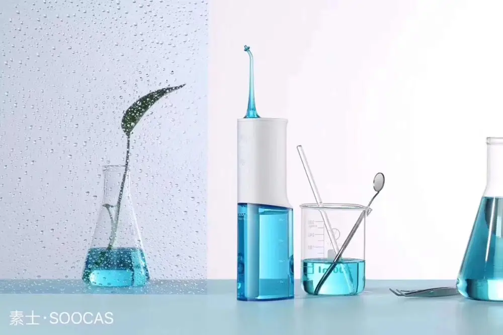  Портативный ирригатор для полости рта Xiaomi SOOCAS W3 перезаряжаемый через USB зубов