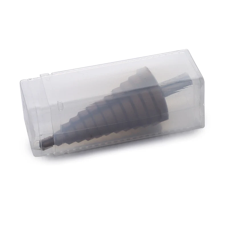 HSS M35 4-12-22-32mm Step Cobalt Triangle  Handle Straight Grooved Step Drill Bits For Sheet Metal Drilling for suppliers